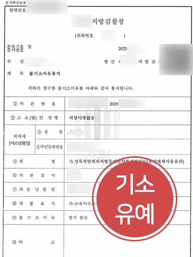 강남법률상담 | 강남에서 통매음 혐의로 상담한 의뢰인, 기소유예